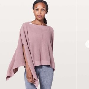 Lululemon Forward Flow Sweater Poncho